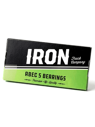 Rodamientos Abec 5 Iron Skateboarding Set 8 Unidades
