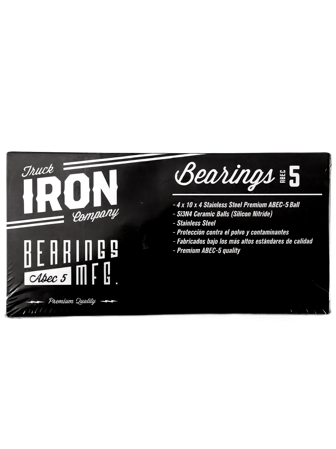 Rodamientos Abec 5 Iron Skateboarding Set 8 Unidades 3