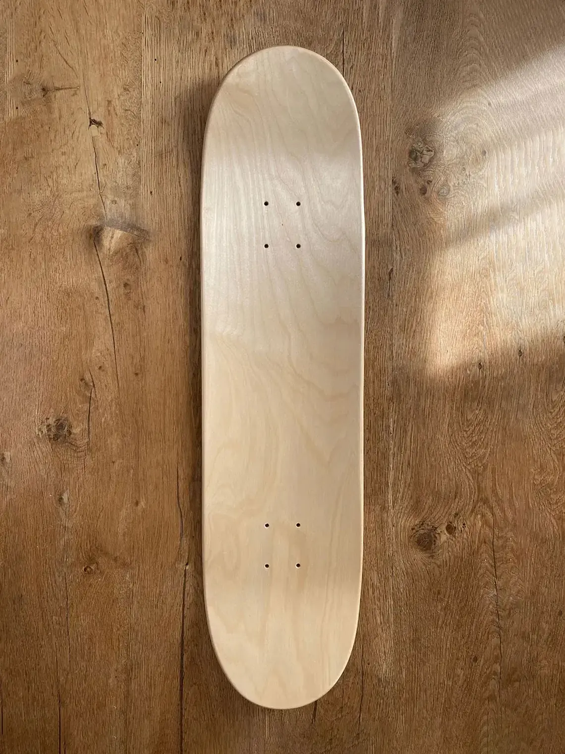 Tabla Skate Profesional 8.00 Blank Hard Rock Maple 7 Capas + lija de regalo 3