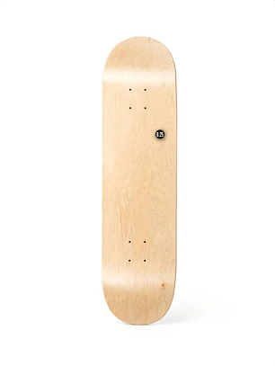 Blank - Tabla de Skate profesional medida 8.25 sin diseño + Lija de regalo