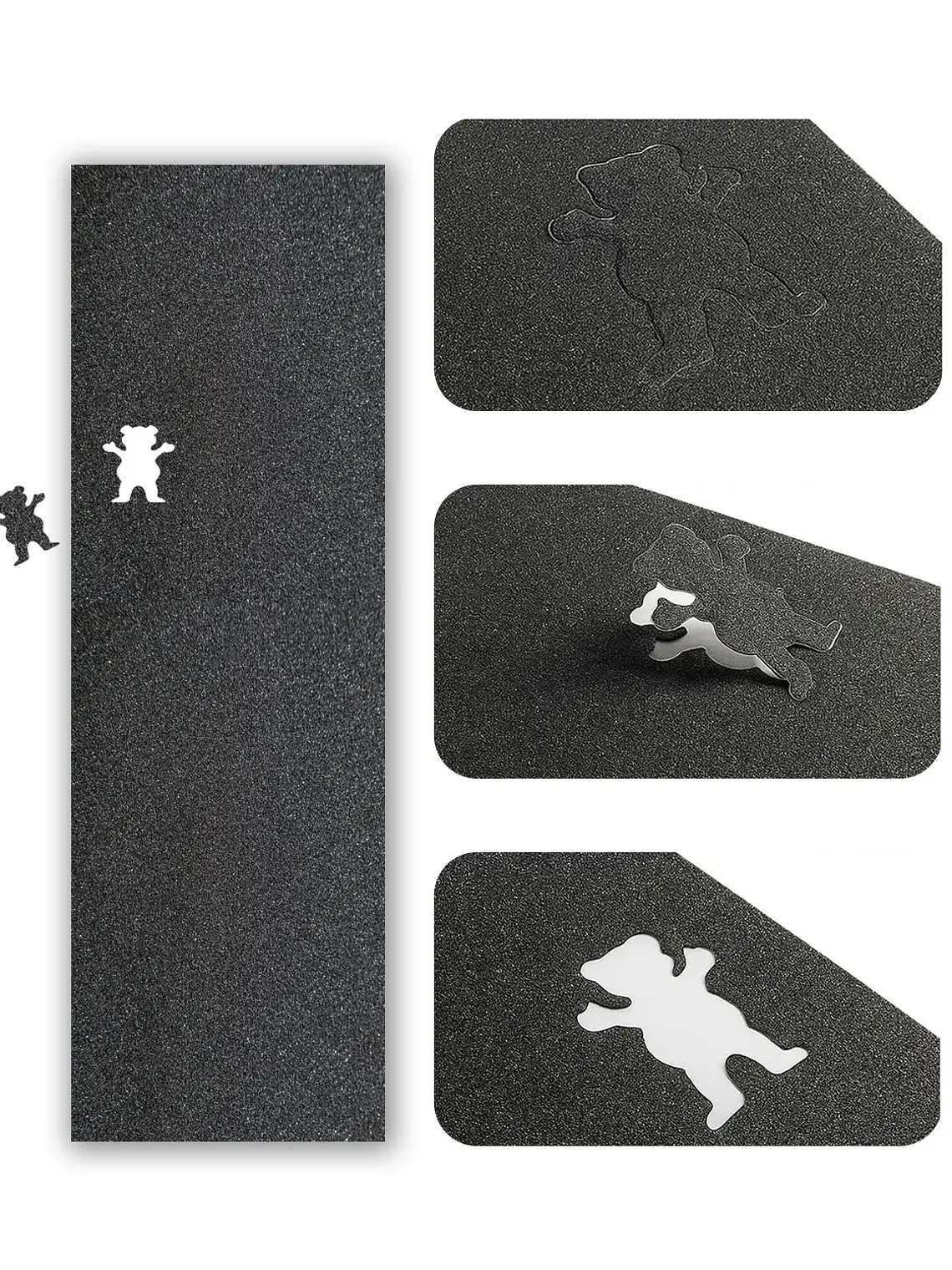 Lija Skate Grizzly Bear Cut Out - Microperforada 2