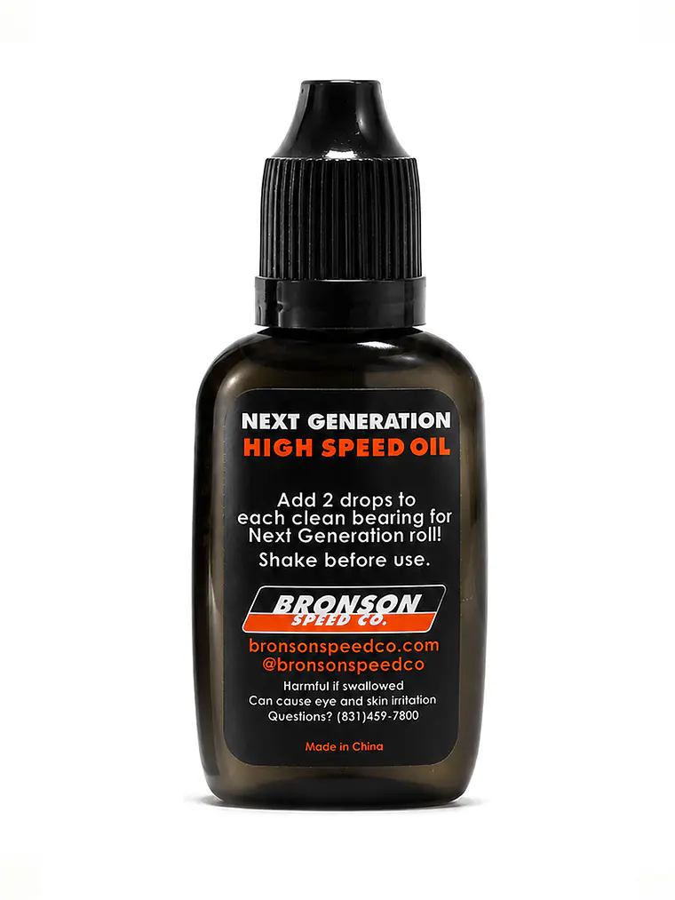Bronson – Next Generation High Speed Ceramic Oil  Lubricante para Rodamientos 15ml  3