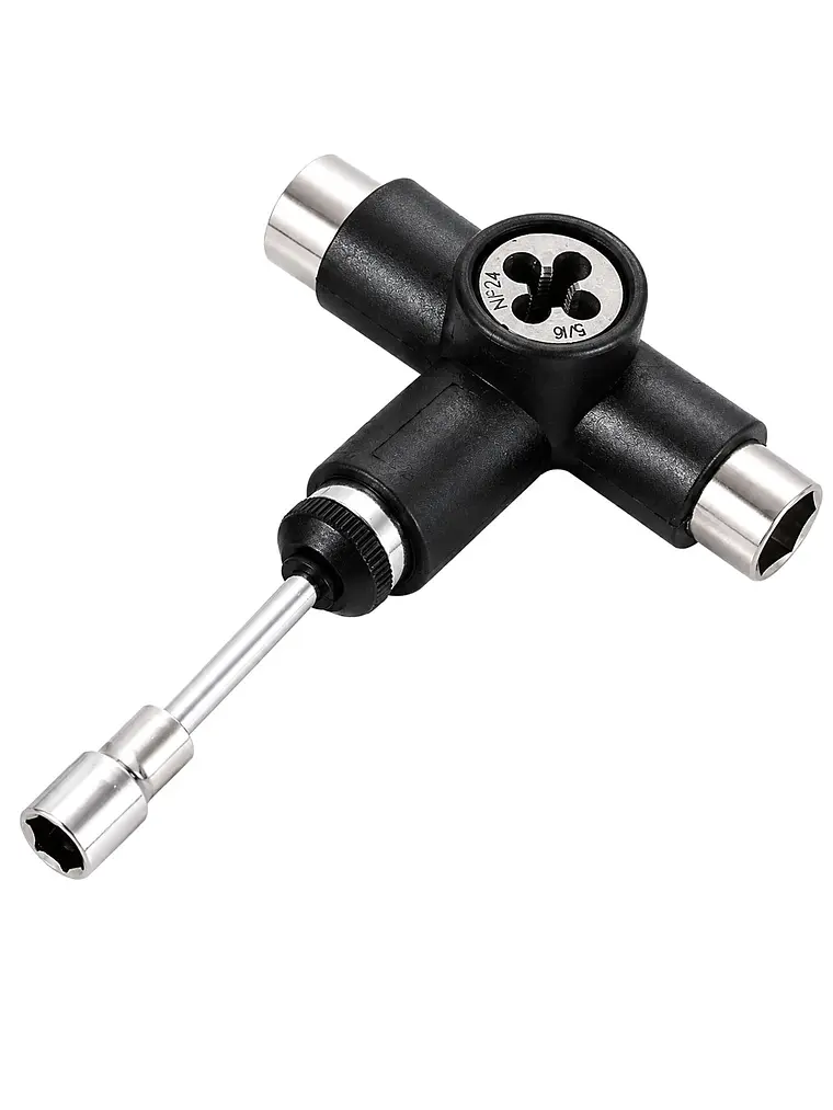 Llave T Multiusos para Skateboard Pro con Dado Roscador 2