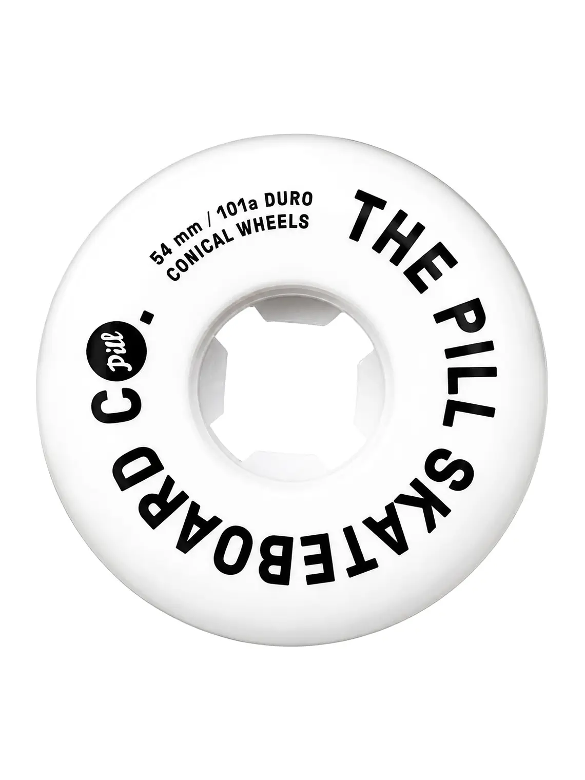 Pill - Ruedas Cónicas Slim Logo 54mm 101a 1
