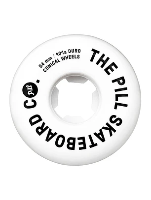 Pill - Ruedas Cónicas Slim Logo 54mm 101a