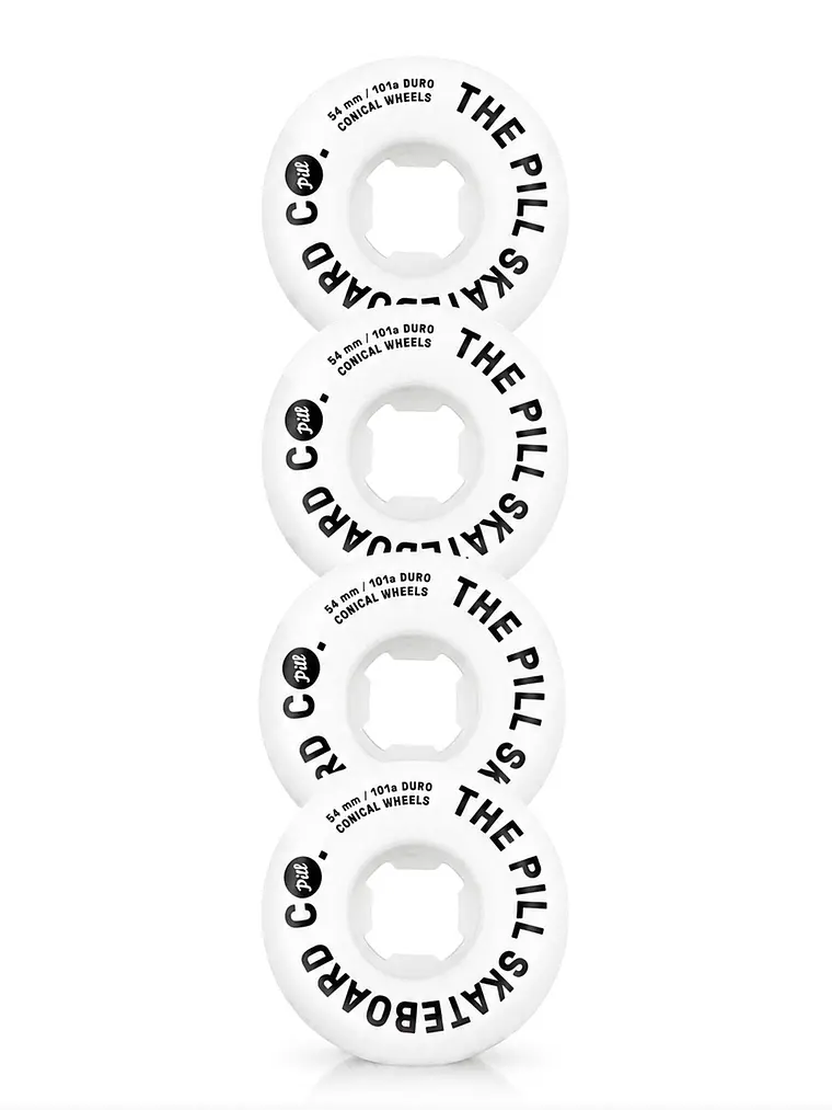 Pill - Ruedas Cónicas Slim Logo 54mm 101a 3