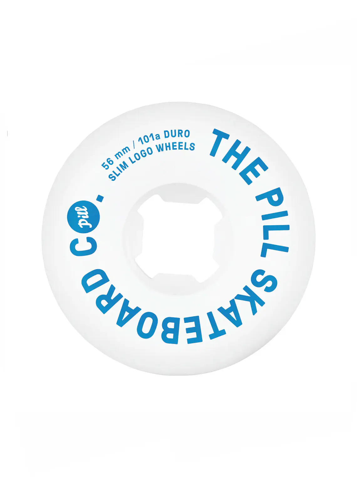 Pill Ruedas Conicas Logo 56mm – 101a 1