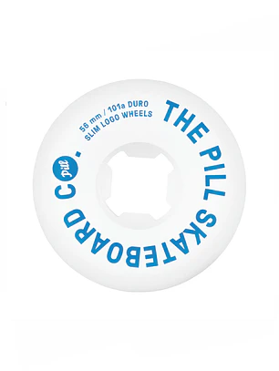 Pill Ruedas Conicas Logo 56mm – 101a