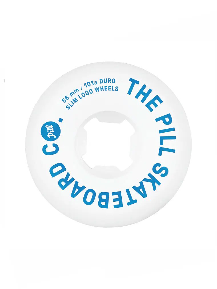 Pill Ruedas Conicas Logo 56mm – 101a 1
