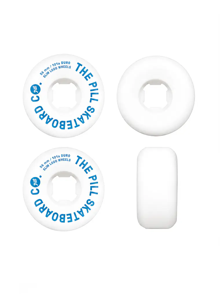 Pill Ruedas Conicas Logo 56mm – 101a 2