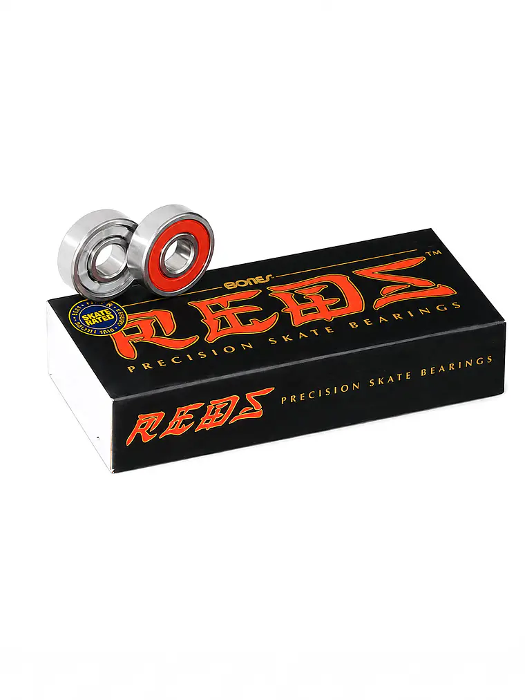 Rodamientos Skate Bones Reds Precision Rated Skateboarding 16 unidades 1