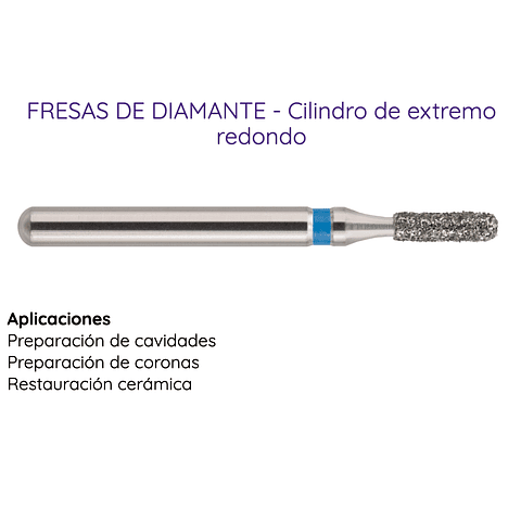 FRESA DIAMANTE CILINDRO REDONDO 139-014M