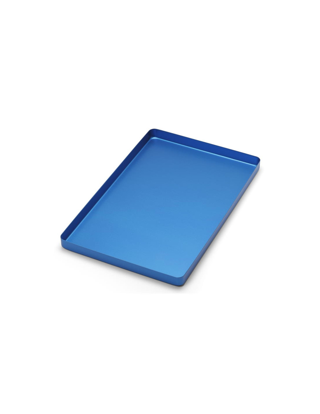 Bandeja grande Aluminio color Azul sin perforar 998/B