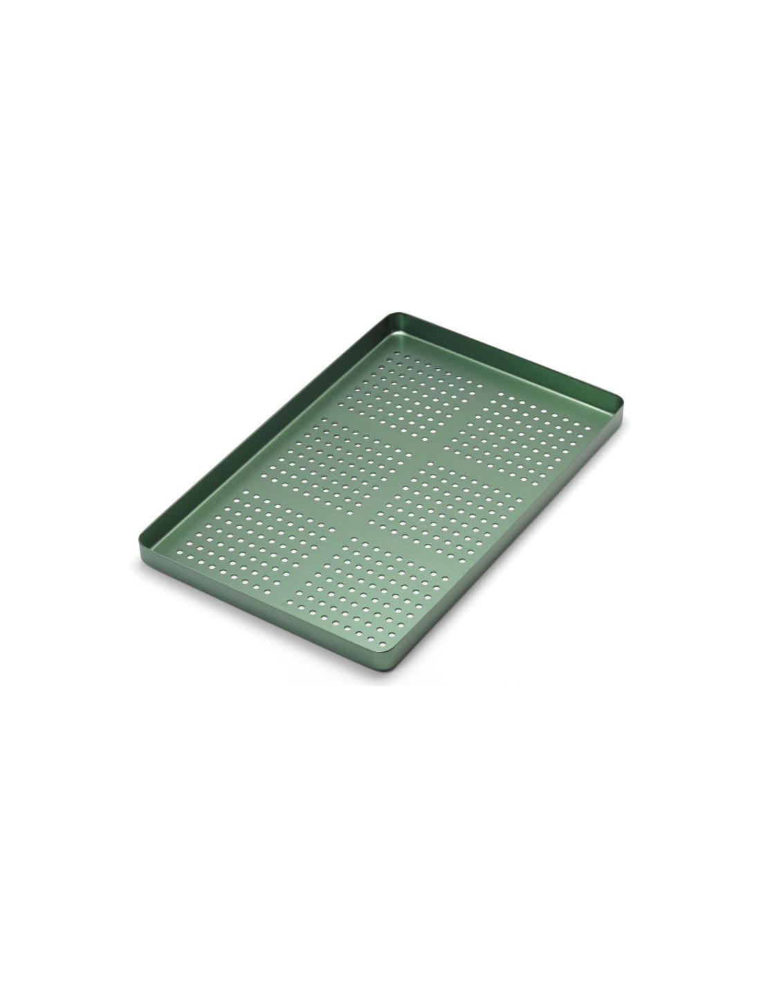 Bandeja pequeña perforada Aluminio color Verde 998/FVS