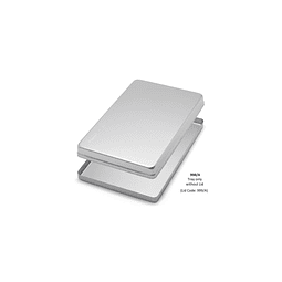 Bandeja grande Aluminio color Plata sin perforar 998/A