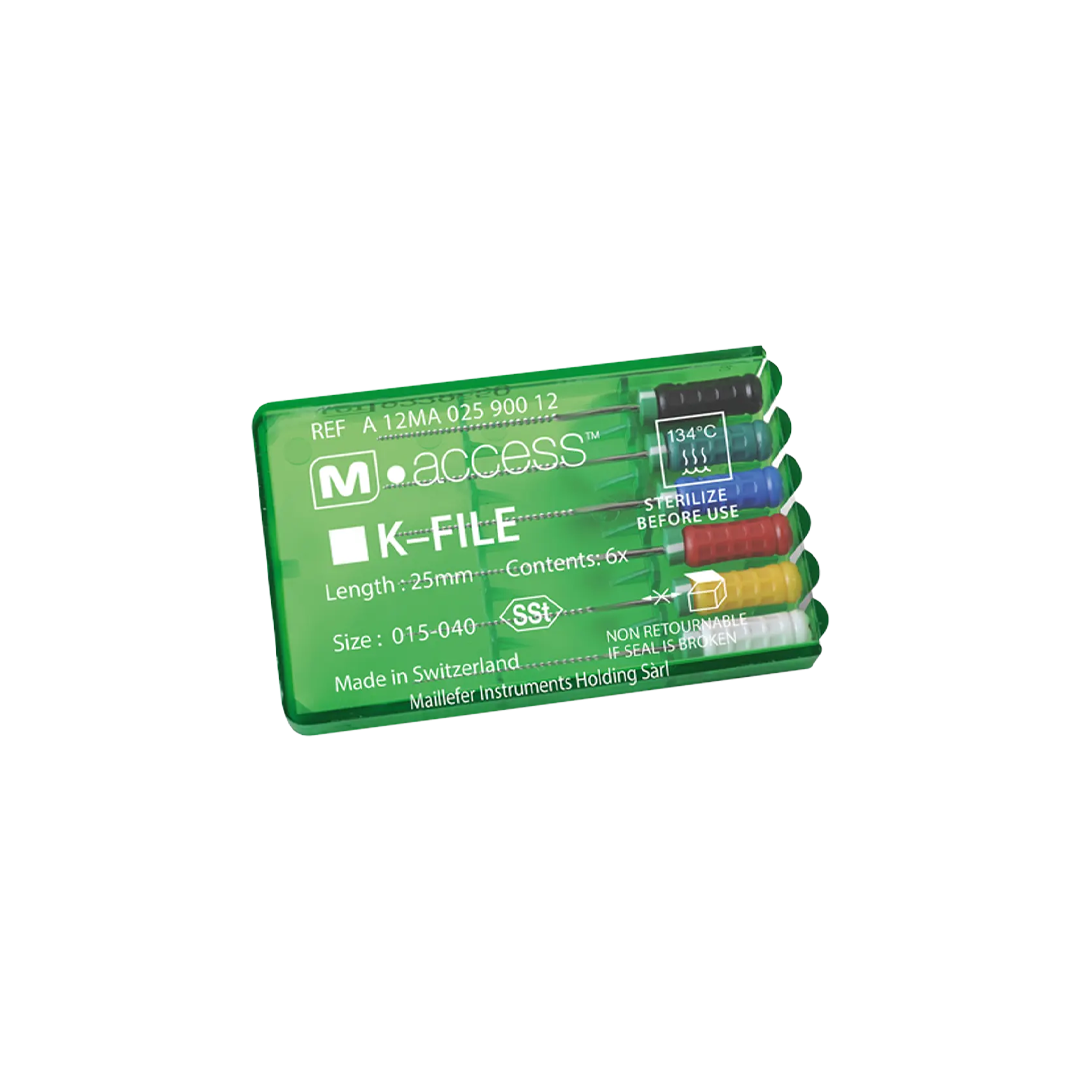 Limas K File M - Access 21 mm (6 Unidades)