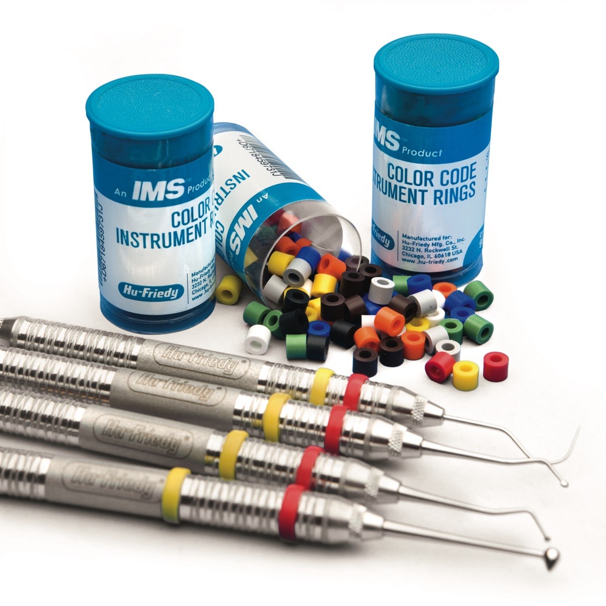BANDAS COLOREADAS IMS,COLORES SURTIDOS,IMS-1280,90U,HU-FRIED ( 1502)