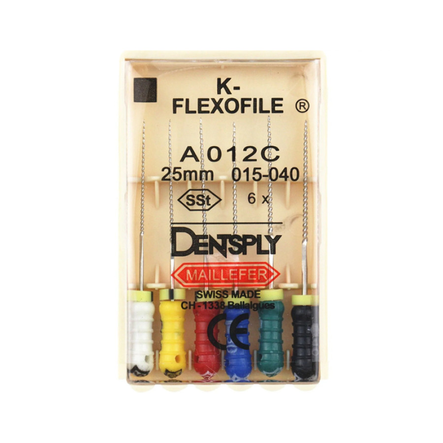 Lima K Flexofile 21mm 6 Unidades FKG