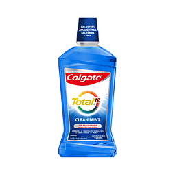 Colgate Enjuague Bucal Total 12 Clean Mint