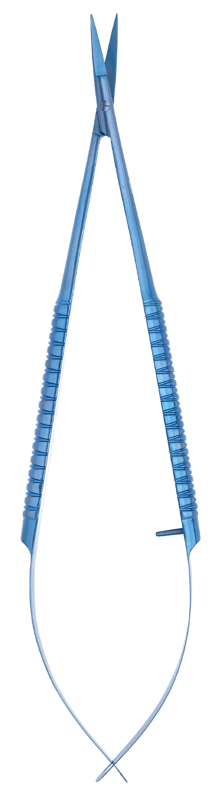 TIJERA PARA MICROCIRUGÍA MM180 TITANIO CURVA - 1971.