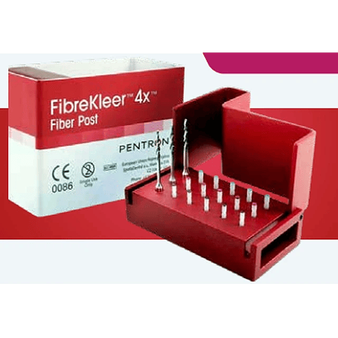 Postes Tapered Fibrekleer 10 unidades, Kerr