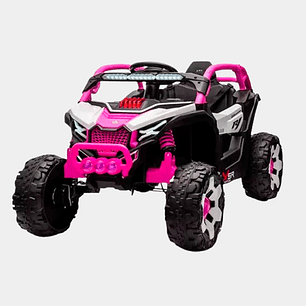 Auto a Bateria Utv 4x4 Con control Remoto Rosa
