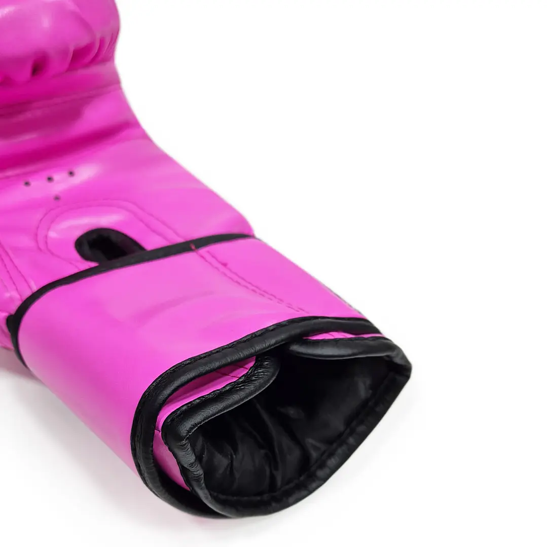 Guantes de Boxeo Rosados 12 oz 4