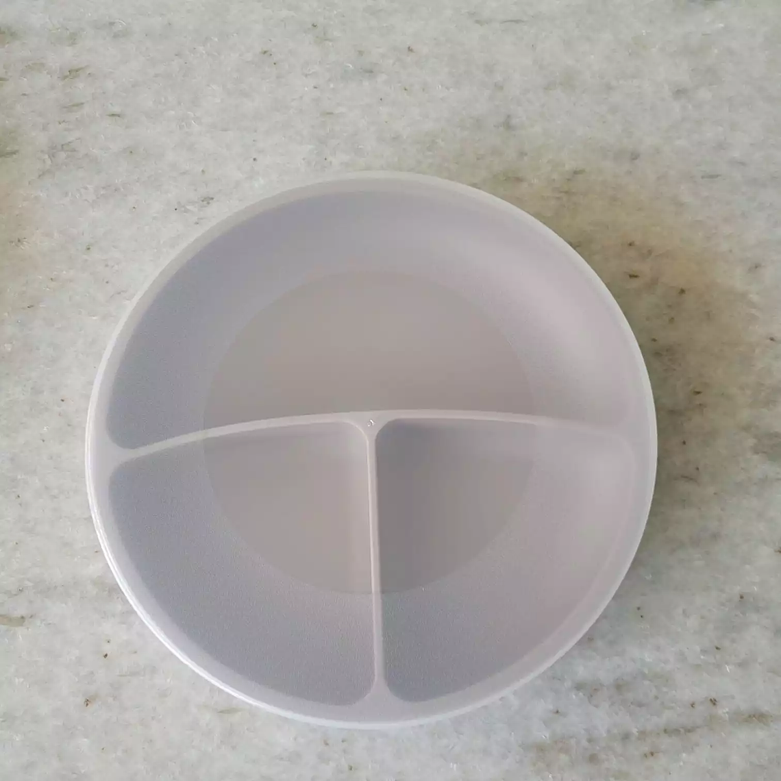 Plato Divisiones con Tapa 10