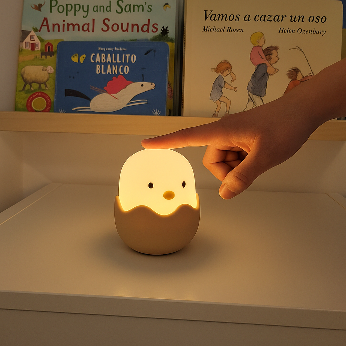 Espantacuco-Luz noche con forma de Pollito 5