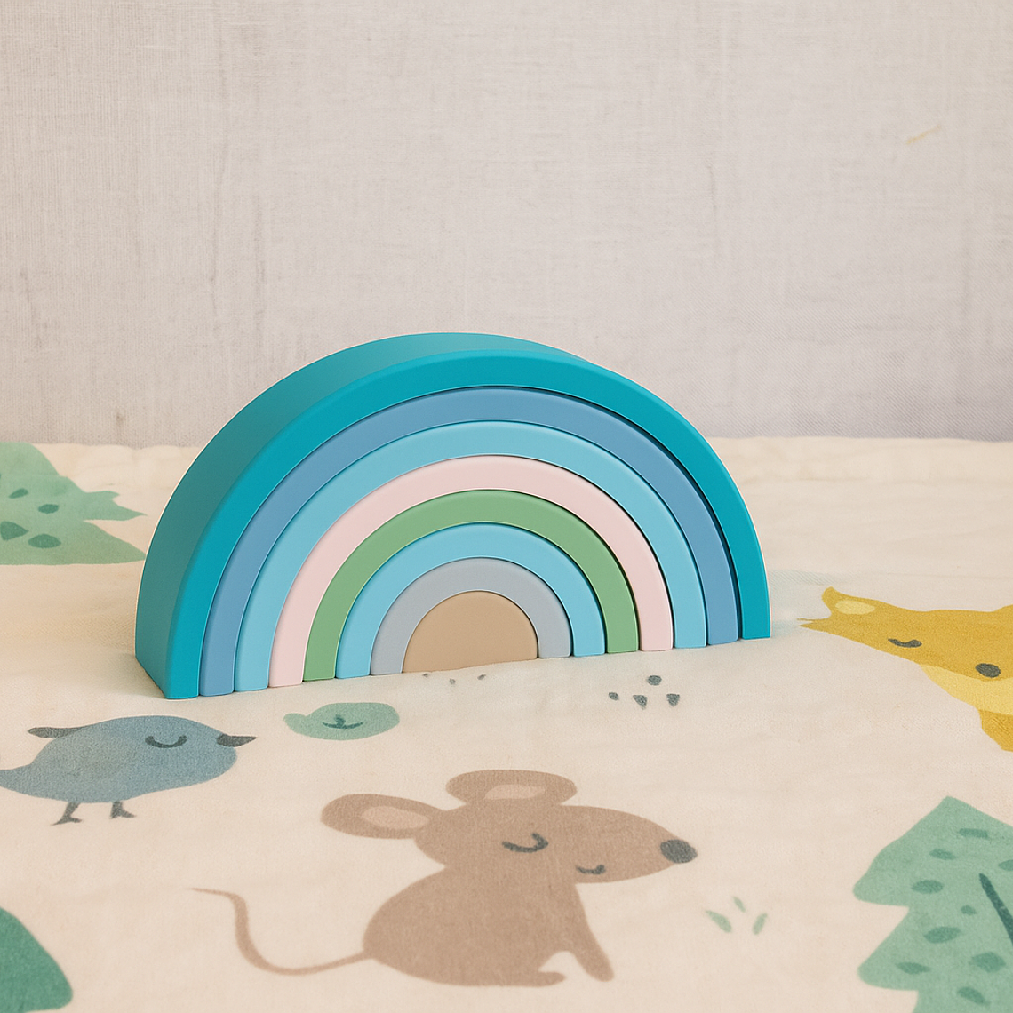 Arcoíris de Silicona Apilable 2