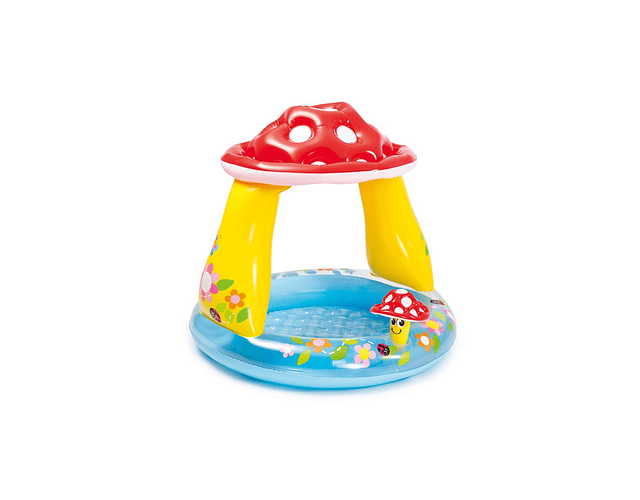 PISCINA INTEX PARA BEBÉS HONGUITO 102 x 102 x 89 cm 🍄