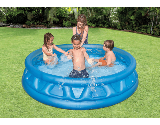 PISCINA INTEX REDONDA AZUL 