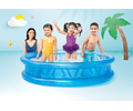 PISCINA INTEX REDONDA AZUL 