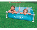 PISCINA INTEX MINI FRAME MINI AZUL 122 x 122 x 30 cm