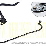 Chevrolet Cruze 1.8 L - Tubo Corto Obturador Original