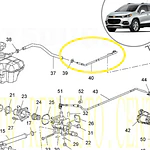 Chevrolet Tracke 1.8 L - Tubo Corto Obturador Original