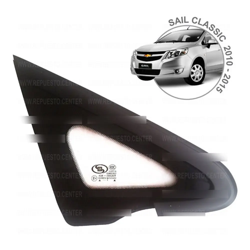 Chevrolet Sail - Luneta Delantera Derecha Original