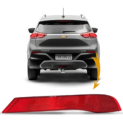 Farito Parachoque Posterior Der - Chevrolet Tracker 1.2 Turb Rojo