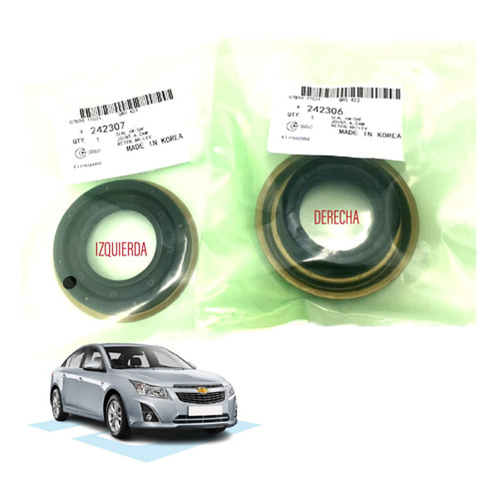 Kit Retenes Transmisión Automática - Chevrolet Cruze - Origi