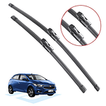 Kit Plumillas Limpia Parabrisas Chevrolet Onix Motor 1.4 L Negro