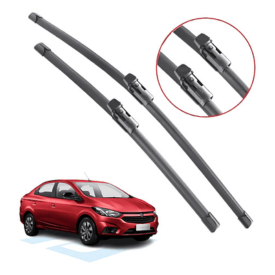 Kit Plumillas Limpia Parabrisas Chevrolet Joy Motor 1.4 L Negro