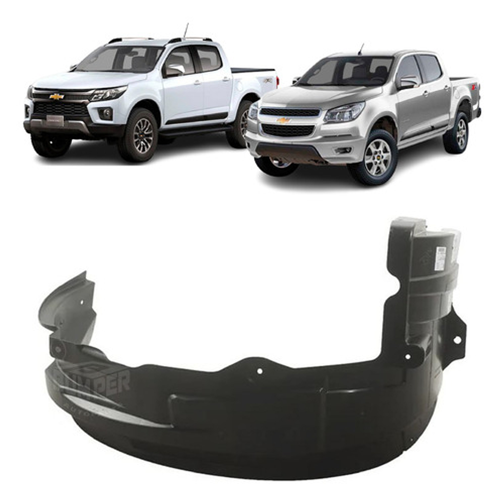 Chevrolet Colorado - Mandil Guardafango Delantero Izquierdo