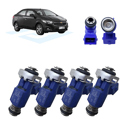 Pack X 4 Inyector Combustible Original Gm - Chevrolet Prisma