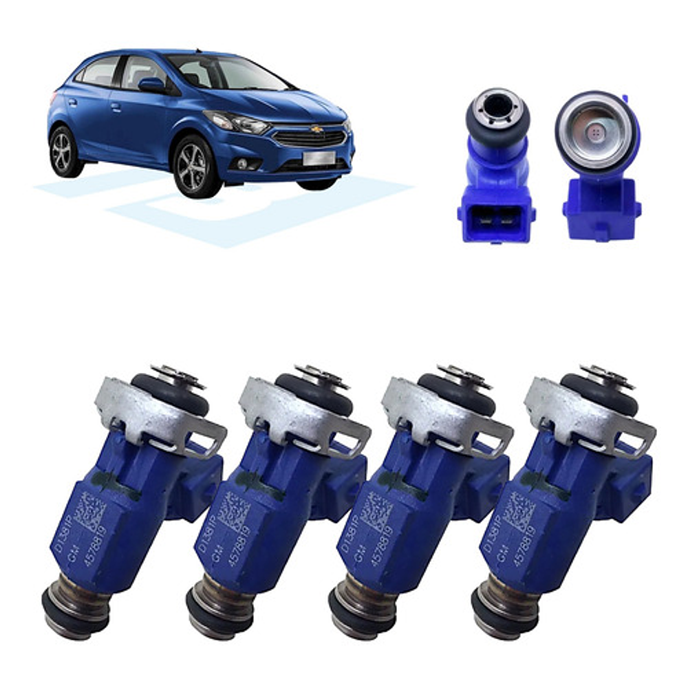 Pack X 4 Inyector Combustible Original Gm - Chevrolet Onix