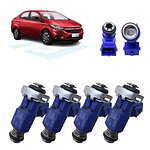 Pack X 4 Inyector Combustible Original Gm - Chevrolet Joy