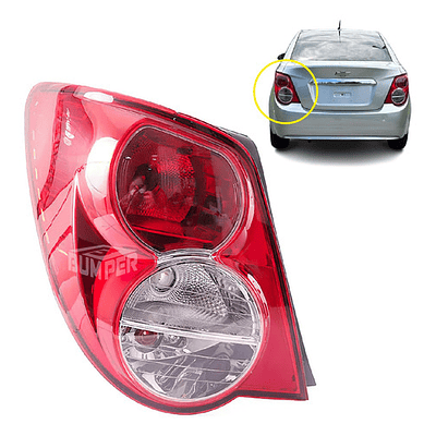 Faro Posterior Izquierdo Chevrolet Sonic Sedán Izquierdo/conductor