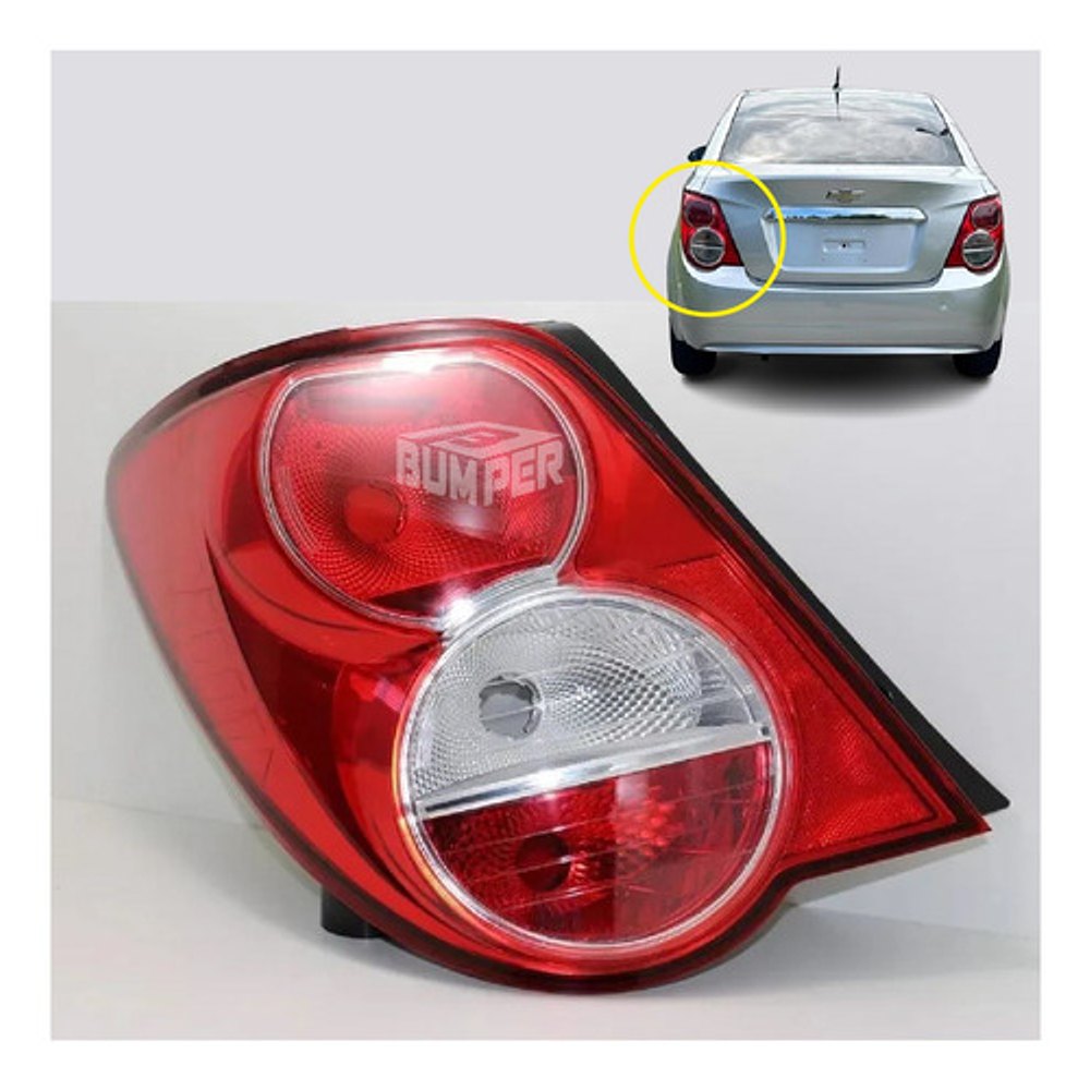 Faro Posterior Izquierdo Chevrolet Sonic Sedán Izquierdo/conductor