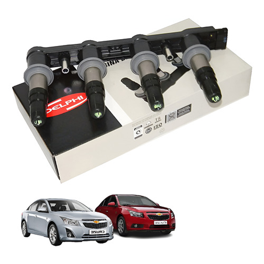 Bobina De Encendido - Chevrolet Cruze 1.8 L  Marca Delphi