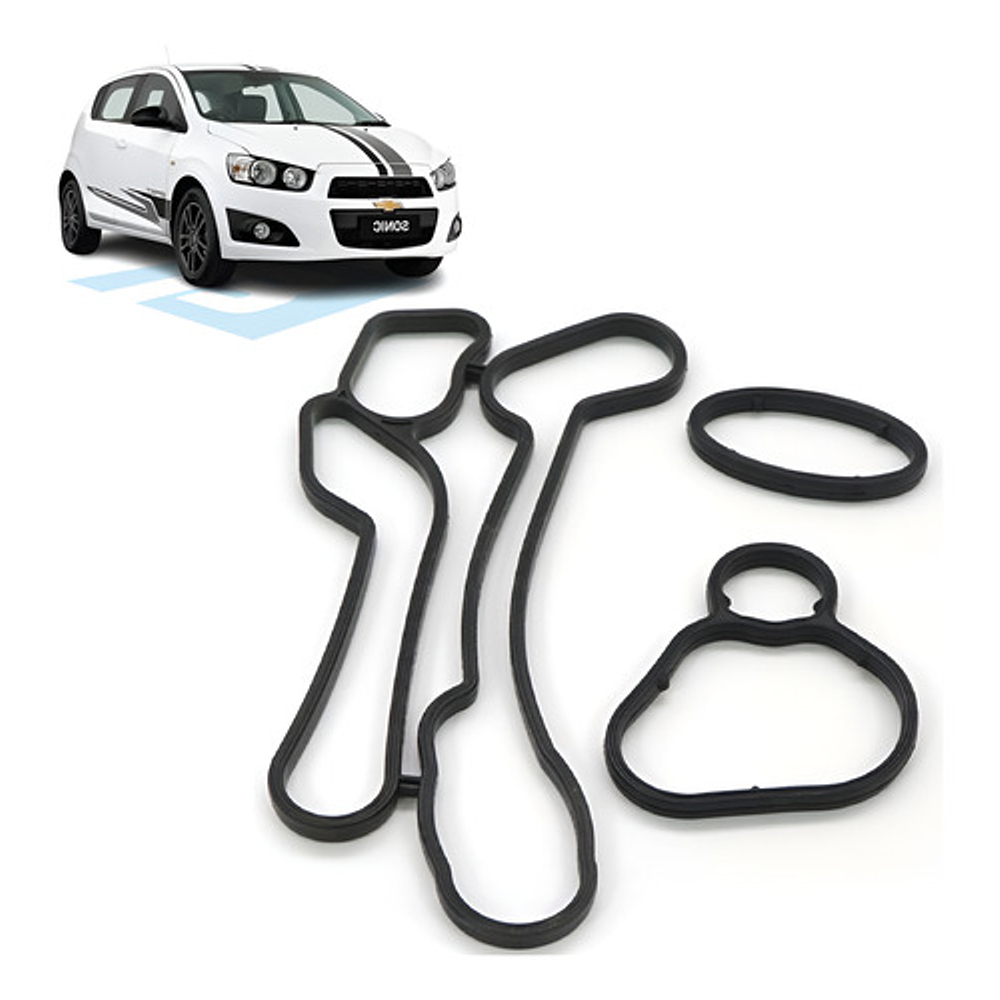 Kit Empaques Enfriador D Aceite - Chevrolet Sonic 1.6 L Gm