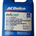 Líquido Refrigerante/anticongelante Acdelco 88863336 Dexcool Naranja En Bidón 4l